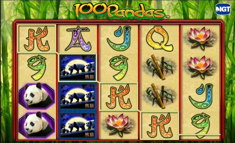 100 pandas slots free