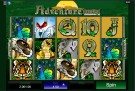 Adventure Palace Spielautomat kostenlos spielen