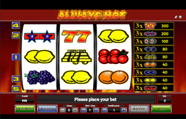 Always Hot Slot online kostenlos spielen