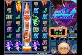 Apollo Rising Spielautomat kostenlos spielen