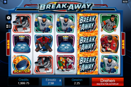 Break Away online Slot kostenlos spielen