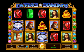 Davinci Diamonds Spielautomat kostenlos spielen