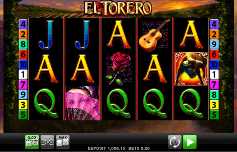 El torero slot online game