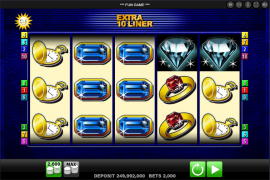 Extra 10 Liner online Slot kostenlos spielen
