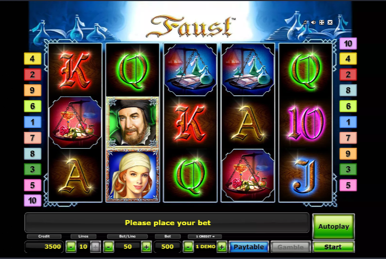 Faust Slot Game Online