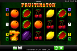 Fruitinator online Slot kostenlos spielen