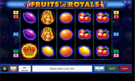 Fruits and Royals Spielautomat kostenlos spielen