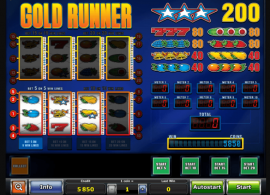 Gold Runner Spielautomat kostenlos spielen