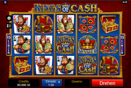 Kings of Cash online Slot kostenlos spielen