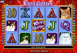 Kitty Glitter online Slot kostenlos spielen