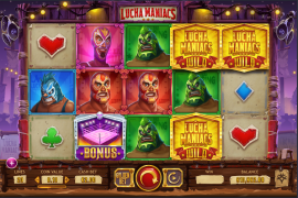 Lucha Maniacs Spielautomat kostenlos spielen