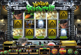 Madder Scientist Slot kostenlos spielen