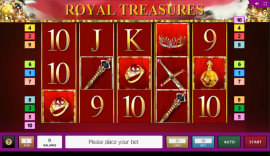 Royal Treasures online Slot kostenlos spielen