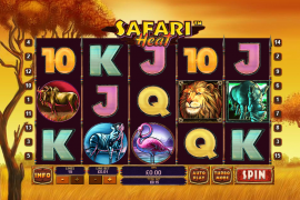 Safari Heat Spielautomat kostenlos spielen