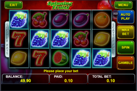 Spinning Fruits Slot kostenlos spielen
