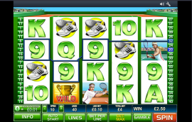 Tennis Stars Spielautomat kostenlos spielen