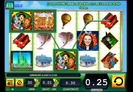 The Wizard of Oz Spielautomat kostenlos spielen