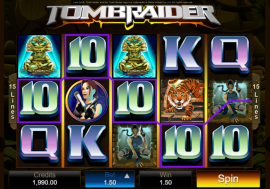 Tomb Raider Slot kostenlos spielen