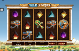 Wild Scarabs Spielautomat kostenlos spielen