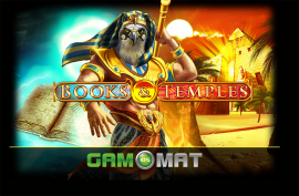 Books & Temples Slot kostenlos spiele von Gamomat