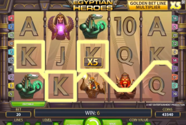Egyptian Heroes Spielautomat kostenlos spielen