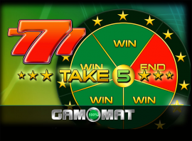 Take 5 Slot kostenlos spiele von Gamomat